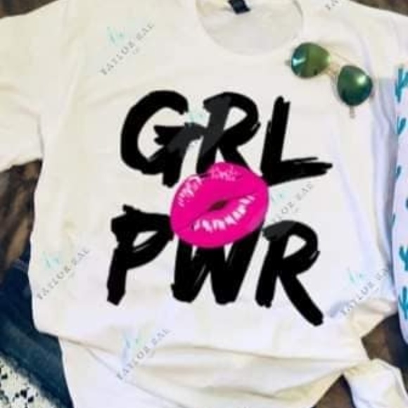 Grl Pwr Shirt. Grl Pwr t shirt. Feminist Shirt. - Picture 1 of 3